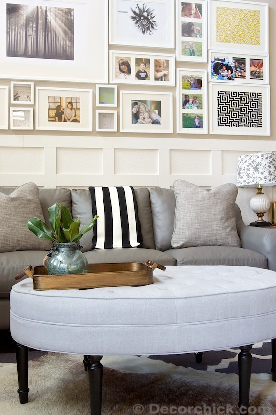 Gallery Wall Living Room | Decorchick!®