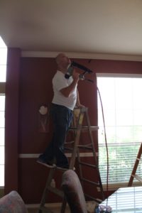 Crown Molding in Dining Room w/Tutorial - Decorchick!