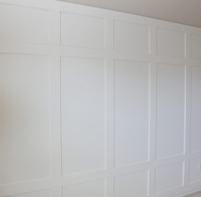 How To: The Paneled Wall