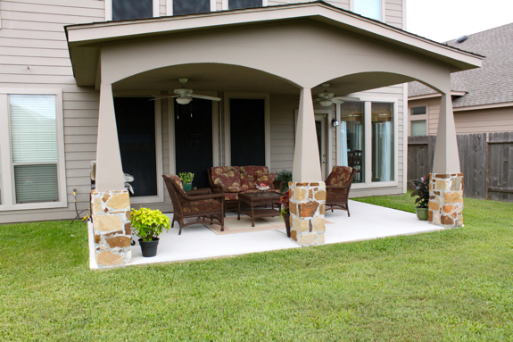 The Great Outdoors Patio Reveal, Cost Of Outdoor Covered Patio