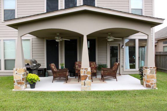 The Great Outdoors Patio Reveal, How Much Does A Covered Back Patio Cost