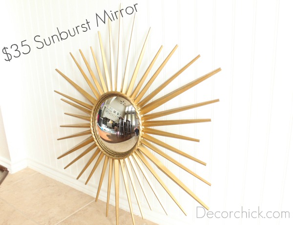 A Sunburst Mirror Deal Decor, Martha Stewart Living Mirror