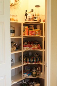 An Update on the Pantry Carousels - Decorchick!