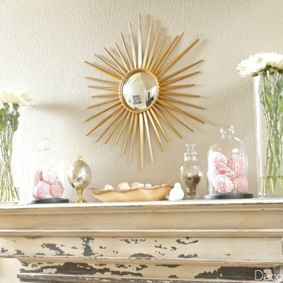 The Spring and Easter Mantel!