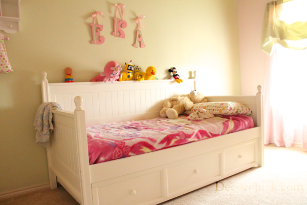 New Big Girl Bed and Big Girl Room Plans