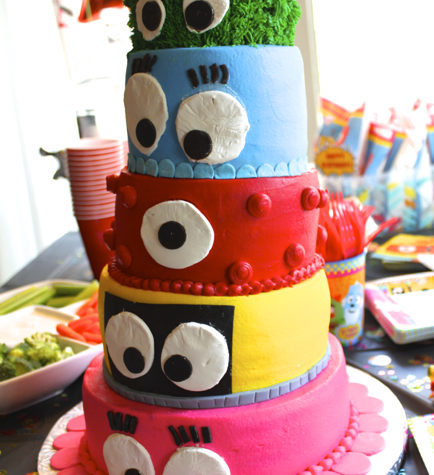 Yo Gabba Gabba Cake | www.decorchick.com