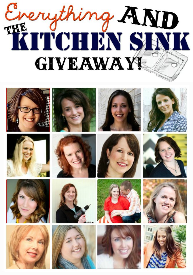 Everything AND The Kitchen Sink $5,000 Giveaway!!!