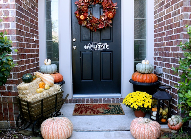 Our Fall Front Porch!