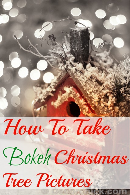 How To Take Gorgeous Bokeh Christmas Tree Pictures