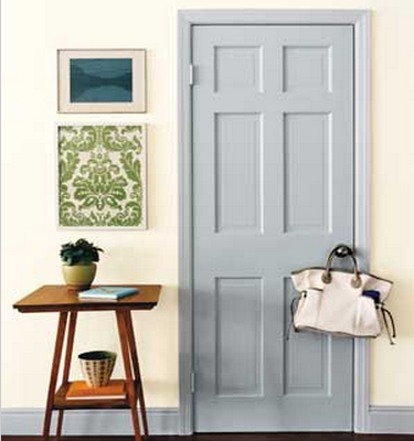 Grey Painted Door