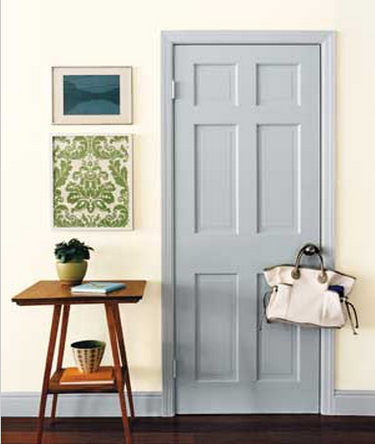 Grey Painted Door
