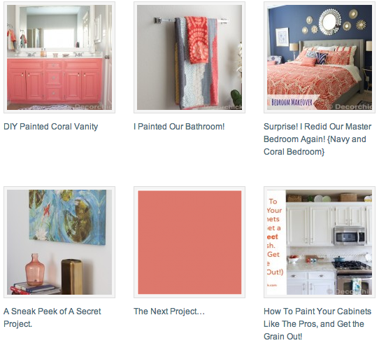 New Blog Project Galleries Are Up and Running! - Decorchick!
