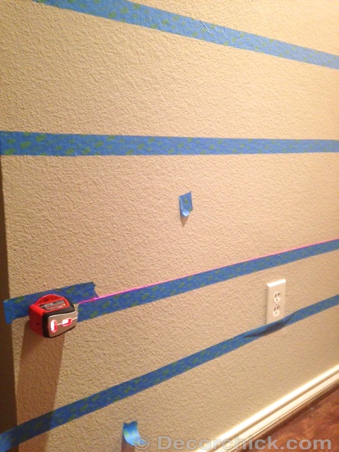 How To Paint Stripes And Painting On Textured Walls Decor - How Do You Paint Stripes On A Textured Wall Without Bleeding