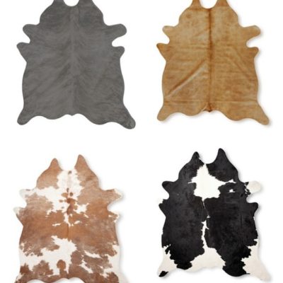 More Habit Shopping, and Cowhide Rugs