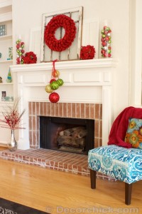 A Fireplace and Mantel Makeover - Decorchick!