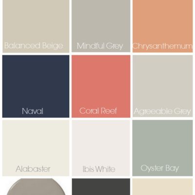 Paint Colors in Our Home and Updated Home Tour
