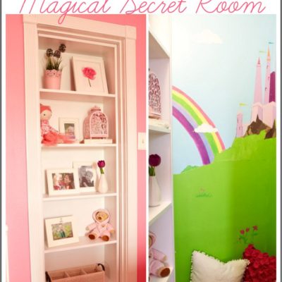 Hidden Door Bookcase Opens Up to Magical Secret Room | www.decorchick.com