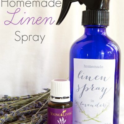 Homemade Linen Spray with Lavender | www.decorchick.com
