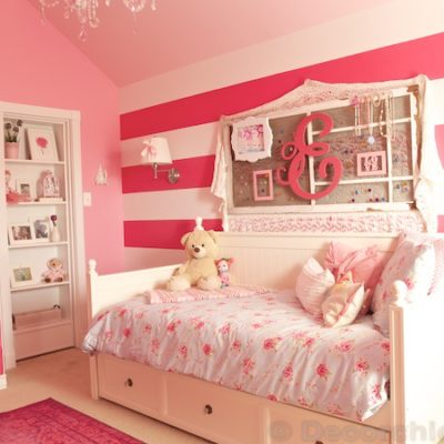 A Dreamy Girl Room Makeover With Hidden Door Bookcase
