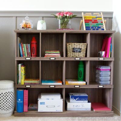 Homeschool Organization, Curriculum, and New Bookshelf!