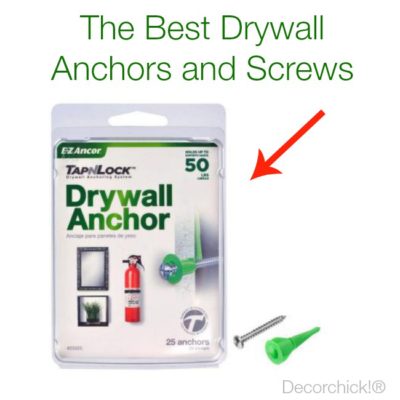 The Best Drywall Anchors and Screws