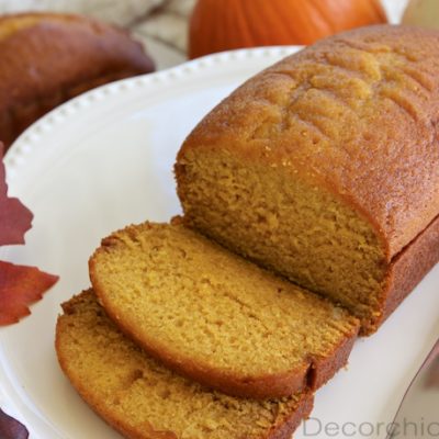 Pumpkin Bread Recipe | Decorchick!®