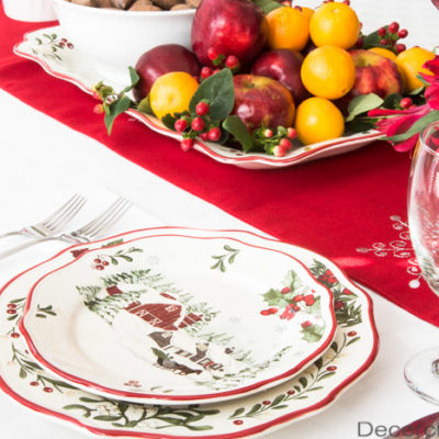 Holiday Table Setting | Decorchick!®