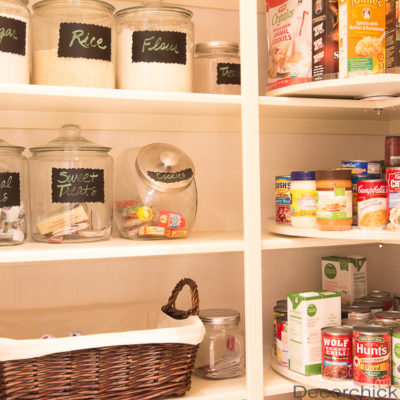 Glass Jars in Pantry | Decorchick!®