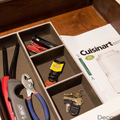 How To Organize Your Junk Drawers {And a $100 Walmart Giveaway}