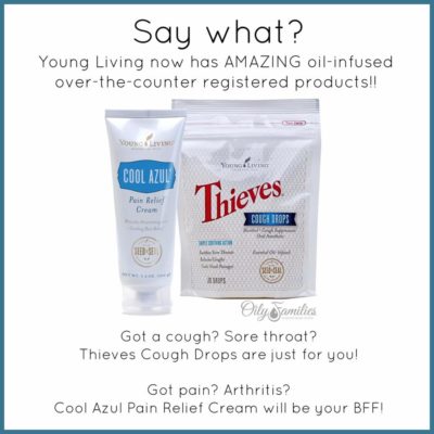 Thieves Cough Drops and Cool Azul Pain Cream | Decorchick!®