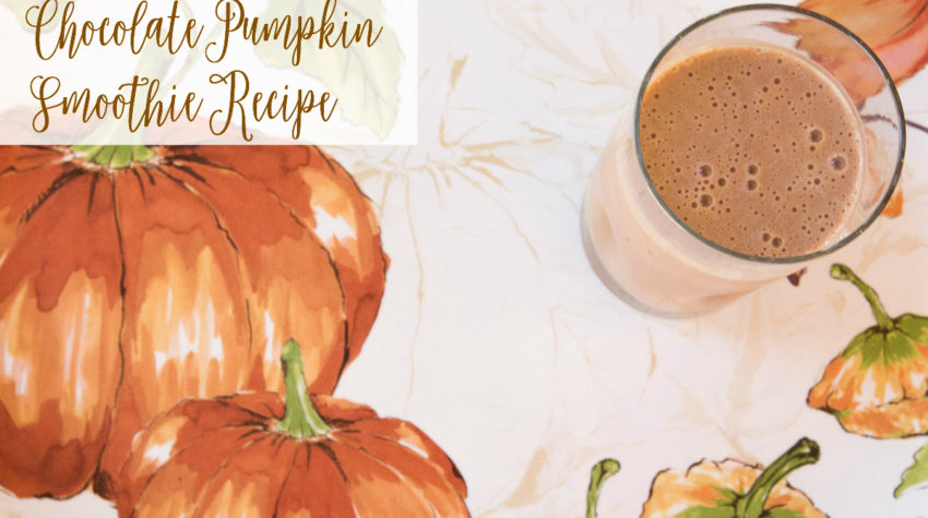 Chocolate Pumpkin Smoothie Recipe | Decorchick!®
